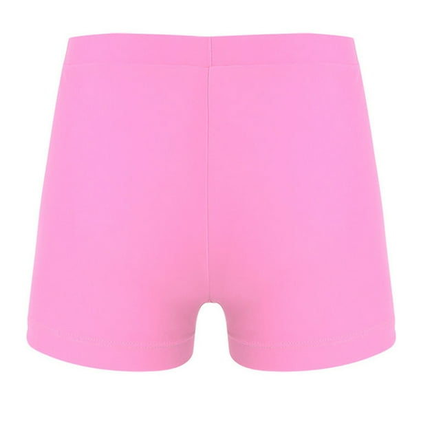 MSemis Kids Girls Athletic Shorts for Swimming Dancing Gymnastics