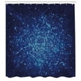thumbnail image 3 of Ambesonne Blue Shower Curtain, Pixel Mosaic Depth Art, 69"Wx75"L, Pale Blue Navy Blue, 3 of 3