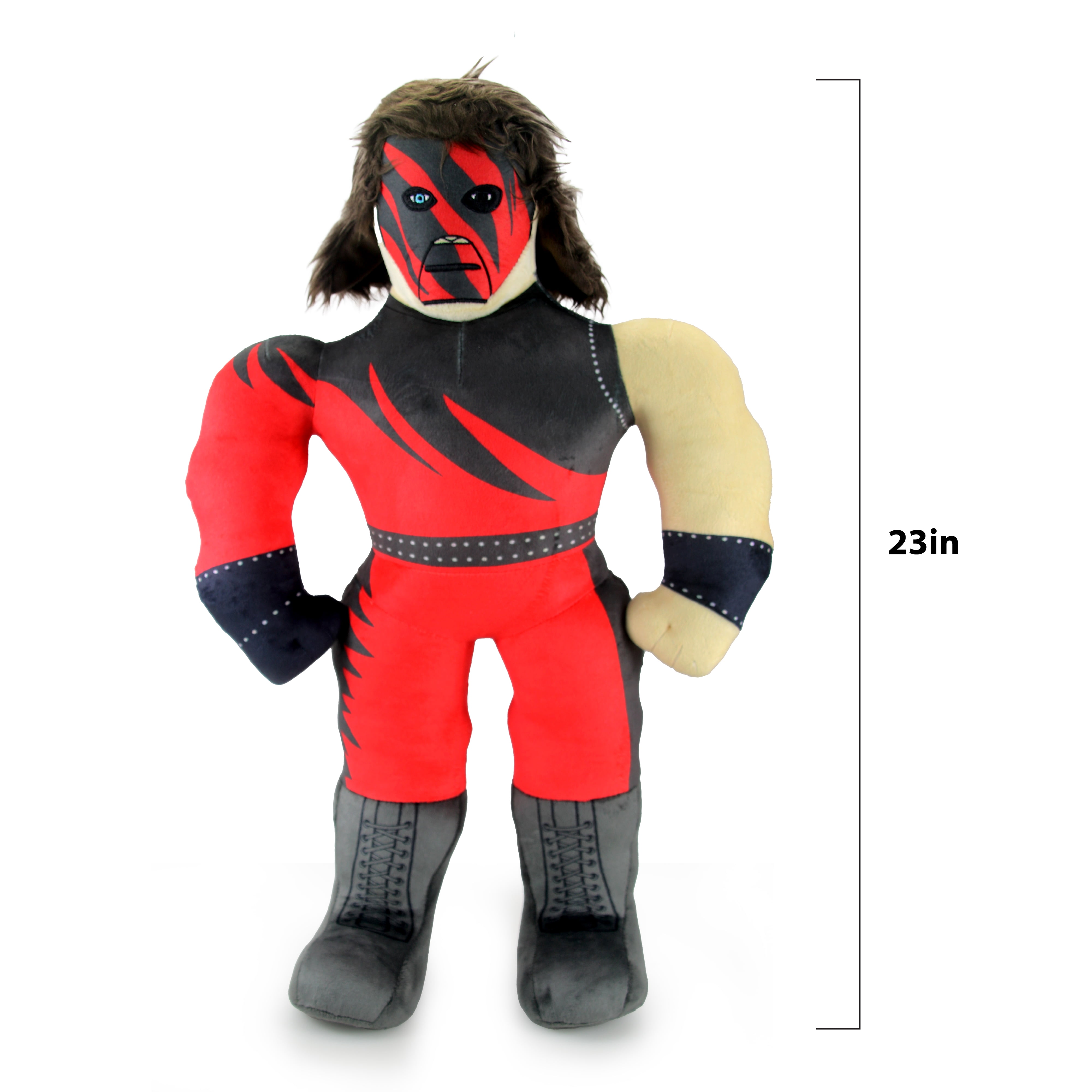WWE 23" Full Body Plush Kane, Stuffed Action Figure, Children Ages 3+