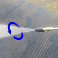 thumbnail image 4 of Rotating Turbo Nozzle with 5 Tips, 1/4" Quick Connect, 3600 PSI, 2.5 Orifice for Pressure Washer, 4 of 5