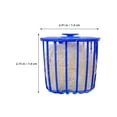 thumbnail image 2 of ETHZZLE 3Pcs Blue Plastic Bird Nest Breeding Box Portable Parrot Hideaway Shelter for Small Birds, 2 of 6