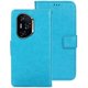 thumbnail image 1 of IDEWEI For Honor 300 Ultra Stand Case Crazy Horse Texture Leather Phone Cover - Black, 1 of 5
