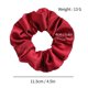 thumbnail image 5 of 4PCS/Lot Satin Silk Scrunchies Women Elastic Rubber Hair Bands Girls Solid Ponytail Holder Hair Ties Rope Hair Accessories Set, 5 of 5