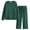Misty Sage, variant on DAKIMOE Lounge Sets for Women Pajamas Long Sleeve Sleepwear Soft Nightwear 2 Piece Pjs Ribbed Knit Fall Winter Outfits Pockets, Apricot, L