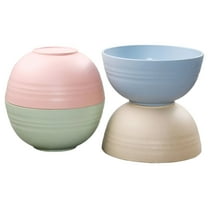 ACDANC 4Pcs Cereal Bowls,Unbreakable 24 oz Cereal Bowl for Soup Rice Salad,Microwave & Dishwasher Safe,Breakfast Bowls