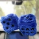 thumbnail image 2 of Cubo de peluche con estampado en caliente de 6 cm de pelo largo, colgante para espejo retrovisor, colador para colgar, 2 of 6