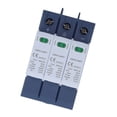 thumbnail image 1 of DC Photovoltaic Surge Protector, 1000V Dual Thermal Circuit Breaker Remote Alarm Terminal Surge Protective Device DIN Rail Installation  for Power Line Systems, 1 of 7
