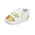 thumbnail image 4 of Bebé Unisex Zapatillas de Deporte de Estrellas Lazo de Cuna Antideslizantes Suela Suave Prewalker 0-18M - METRO Hugo Zapatos para cuna para niños, 4 of 9