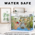 thumbnail image 5 of Aquarium Sea Glass Stones, 0.93LB Clear Glass Pebbles Marble Aquarium Fish Tank Rocks Gravel for Turtle Tank, Vase Fillers, Christmas Decoration - Light Blue, 5 of 9