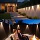 thumbnail image 3 of ASLIDECOR - Luces solares de valla para exteriores con 3 modos 3000/4000/6000K, luces de pared alimentadas por energ&iacute;a solar para exteriores, patio trasero, barandilla, escal&oacute;n,, 3 of 9