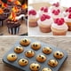 thumbnail image 4 of Bandeja para hornear cupcakes de acero al carbono de alta resistencia, molde para pasteles con forma de cupcakes en miniatura de 12 tazas, bandeja para hornear cupcakes antiadherente, molde para, 4 of 8