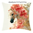 thumbnail image 3 of Kbndieu Decorative Pillow Covers 18x18 Inch, Horse Themed Throw Pillow Cover, Modern Farmhouse Home Decor Pillow Cases Sofa Cushion Cover for Couch, Bed, Bedroom, Living Room, 3 of 6