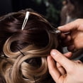 thumbnail image 5 of 50 Pack 1.75 Inches Single Prong Hair Clips Silver Section Clips Metal Clips Hair Pins for Curls, 5 of 5