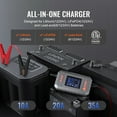 thumbnail image 2 of KFFKFF Smart Battery Recharger, 35-Amp, Compatible with Lithium LiFePO4 and Lead-Acid (AGM / Gel / SLA) Car Batteries, Comes with LCD Screen, 2 of 9