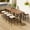 Acacia Wood, variant on 10-Piece Wicker and Acacia Wood Bistro Set / Space-Saving Design for Outdoor Dining