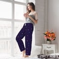 thumbnail image 6 of Picia Mathematical Symbols Womens Soft Woven Cotton Elastic Waistband Sleep Pajama Pant Lounge Sleep Pant With Pockets And Drawstring-X-Large, 6 of 9