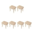 thumbnail image 2 of Toystoory Taburete de bar rectangular elástico, elegante y versátil, de 2 piezas, cubre el espacio con facilidad y fácil de limpiar, color Type1 NO1, 2 of 6