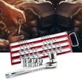 thumbnail image 4 of 80pcs 1/4 3/8 1/2 pulgadas Socket Tray Rack Snap Rail Herramientas Organizador Adepaton 397756501, 4 of 4