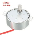 thumbnail image 5 of Uxcell Metal Gear Synchronous Motor AC 12V 9-11RPM 50-60Hz CCW/CW 4W for Microwave Oven, 5 of 5
