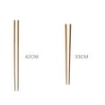 thumbnail image 6 of 1 Pair of Extra Long Beech Wooden Noodles Kitchen Cooking Frying Chopsticks for Home Kitchen, 6 of 8