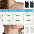 thumbnail image 3 of Xixinqiwan No Boundaries Women Tops ,Womens Tank Tops Built-in Bra Ribbed Cami Tanks Lightweight Undershirt Running Yoga Cami Tank, 3 of 5