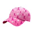 thumbnail image 4 of bravefron Cancer Awareness Gift Cap Washed Distressed Trendy Design Adjustable Baseball Hat for Women Men Friends Family Breathable Lightweight Durable Awareness Cap, 4 of 4