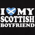 thumbnail image 3 of CafePress - I Love My Scottish Boyfriend Women's Dark T Shirt - Women's Traditional Fit Dark T-Shirt, 3 of 4