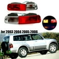 thumbnail image 2 of L&R Rear Tail Bumper Fog Light For Mitsubishi Pajero MONTERO Shogun V73 V75 V77, 2 of 3
