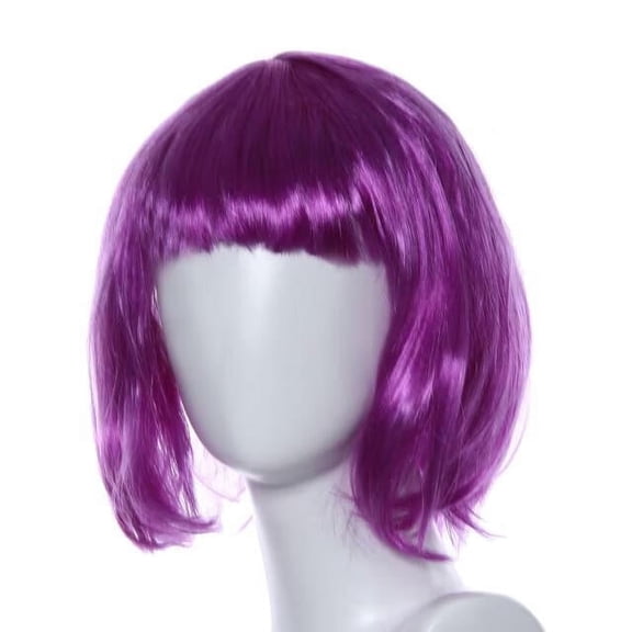 DOPI Masquerade Short PP Hair Roll Small Straight Wig wig