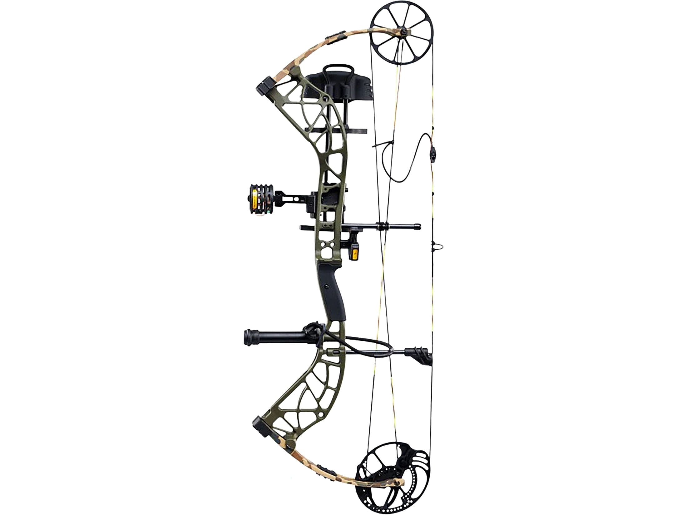 Bear Archery Adapt 2 Compound Bow Package Left Hand 60 lb Throwback Green