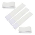 thumbnail image 3 of Captain Armbands for Sports Adjustable White Nylon Bands for Soccer Basketball Team Use Versatile Design 5pcs, 3 of 8