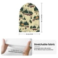 thumbnail image 2 of Lsque Camping Caravan 1 Pattern Knitted Beanie, Unisex Winter Hat, Knit Hat Winter Beanies Thick Fisherman Beanies Cuffed Plain Skull Caps, 2 of 6