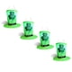 thumbnail image 2 of Luces de cuerda verde LED LED Leprechaun Hat St.Patrick's Day Decorations Decoraciones de batería con patrón de trébol Fiestas irlandesas 4pcs Methold HA012702-02, 2 of 7