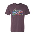 thumbnail image 2 of Wild Bobby, Colorful Soccer Mom, Mother's Day, Men Premium Tri Blend T-Shirt, Vintage Purple, Small, 2 of 3