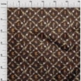 thumbnail image 3 of oneOone Rayon Brown Fabric Cowboy Sewing Craft Projects Fabric Prints By Yard 56 Inch Wide-aB, 3 of 5