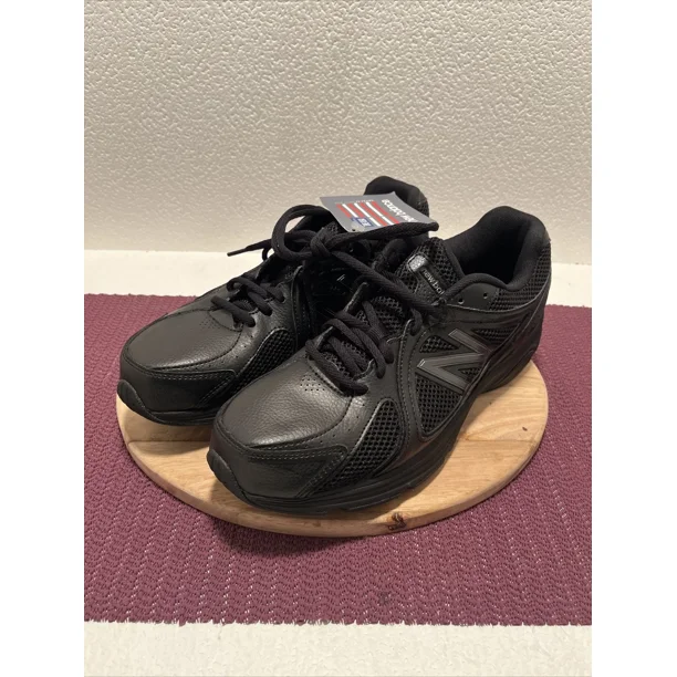 New Balance 847 Mens Sz 8.5 D Black Leather /Mesh Athletic Walking Shoes - NEW