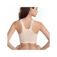 thumbnail image 3 of Women Front Zipper Without Rims Lightweight Support Running Sports Bra, 3 of 7