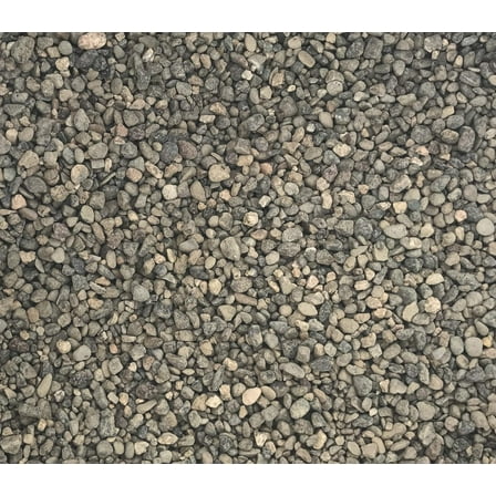 40 LBS Grey Pea Gravel - Landscape Rocks - Drainage Rock - Gardening - Average Size 3/8 inch - 1/4 inch Stone