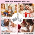 thumbnail image 4 of ARVALILS 925 Sterling Silver Bible Cross Angel Charm, Two-tone Religious Pendant for Bracelets & Necklaces, 4 of 7