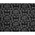 thumbnail image 4 of oneOone Polyester Lycra Black Fabric Ethnic Bandhani Fabric For Sewing Printed Craft Fabric By The Yard 56 Inch Wide, 4 of 4