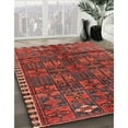 thumbnail image 2 of Ahgly Company Indoor Square Traditional Sienna Brown Persian Area Rugs, 7' Square, 2 of 6