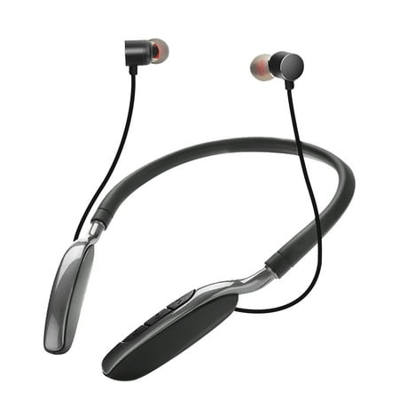 Bluetooth Headphones, Waterproof IPX7 Wireless Earbuds Sports, Richer Bass HD Stereo Earphones w/Mic for Gym Running Workout 8-10 Hours Battery Noise Cancelling (Best Bass Bluetooth Earbuds)