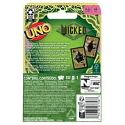 UNO Wicked Card Game for Kid, Adult & Family Nights Inspired by the Movie