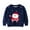 Z2 Navy, variant on Boys Sweaters Boys Girls Christmas Cartoon Snowman Prints Sweater Long Sleeve Warm Knitted Pullover Knitwear Tops