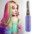 thumbnail image 7 of Hair Care Disposable Hair Color Temporary Hair Color Chalk Comb Set Women Instant Hair Color Highlight Stripe Color Mascara Hair Chalk for Birthday Party 3ml Back to school,decoracion de boda, 7 of 7