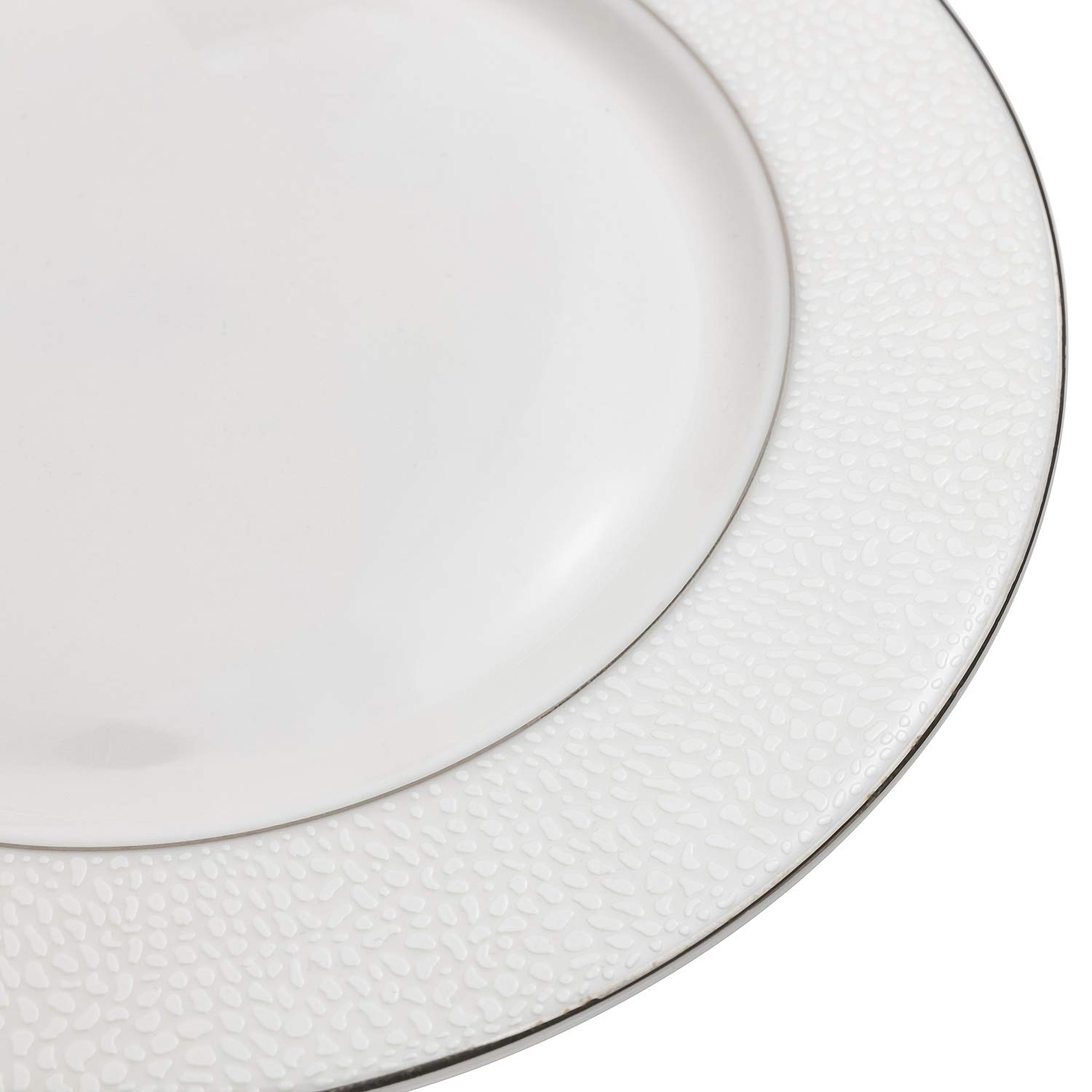 20-pc. Dinner Set Service for 4, 24K Gold-plated Luxury Bone China Tableware ("Maria" 6832P) - image 3 of 3
