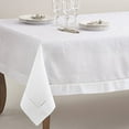 thumbnail image 2 of Fennco Styles Hemstitched Table Linen Tablecloth Napkins (90" Square), 2 of 2