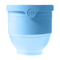 thumbnail image 3 of 3 Inch Large Round Ice Ball Maker Food Grade Silicone Mold for Whiskey and Cocktails Slow Melting Sphere Tray for Home Bar and Party Use, Sky Blue, 3 of 3