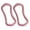 D, variant on YIFAEUX 2Pcs Calf Yoga Ring Portable Lightweight Fitness Leg Ring Yoga Pilates Training Body Stretching Muscles Massage Exercise Circle Tool Home Gym Workout Equipment