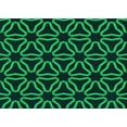 thumbnail image 1 of Ahgly Company Machine Washable Indoor Rectangle Transitional Deep Teal Green Area Rugs, 5' x 8', 1 of 7